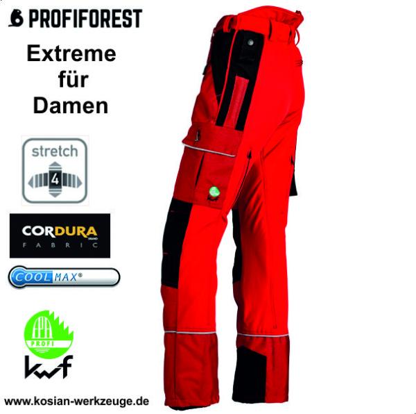 Profiforest Schnittschutzhose Extreme für Damen