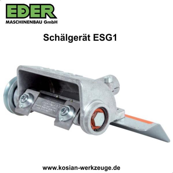 Eder Kopf-Schälgerät für Keilriemenantrieb ESG1