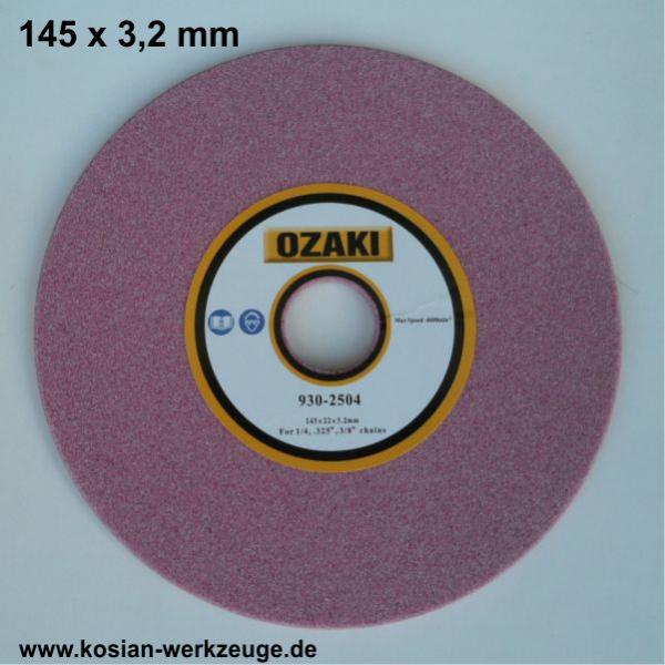 Ozaki Ersatz-Schleifscheiben 145 x 3,2 mm für Jolly
