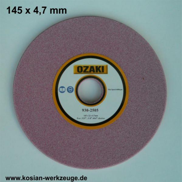 Ozaki Ersatz-Schleifscheiben 145 x 4,7 mm für Jolly