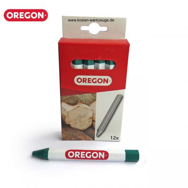 Oregon Signierkreide Grün Packung = 12 Stück