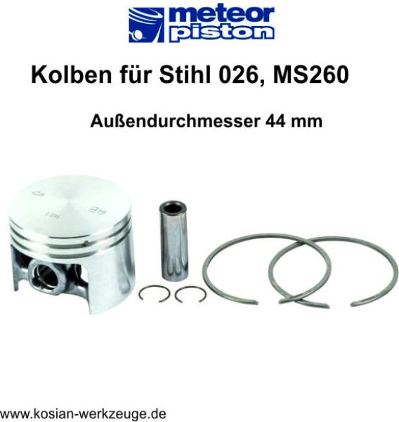 Meteor Kolben für Stihl 026, MS260