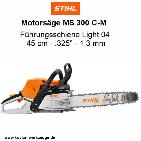 Stihl Motorsäge MS 300 C-M 45 cm