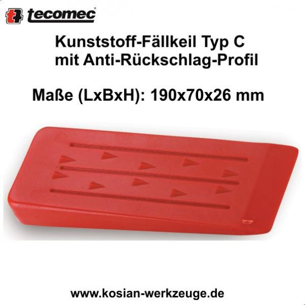 Tecomec Kunststoff-​Fällkeil 190 mm