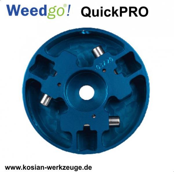 Weedgo Wildkrautbürste Quick PRO für Freischneider 130 x 25.4/20.0 mm