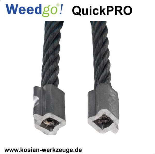 Weedgo Wildkrautbürste Quick PRO für Freischneider 130 x 25.4/20.0 mm