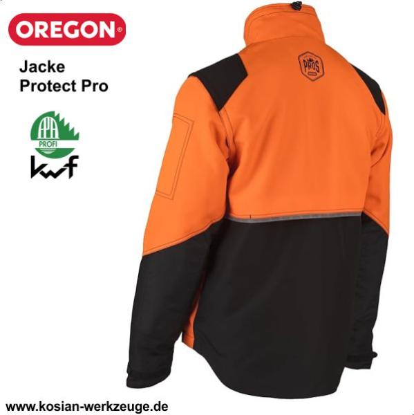 Oregon Forstjacke Protect Pro orange/schwarz