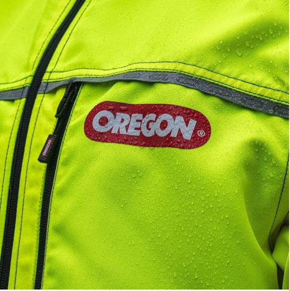 Oregon Forstjacke Protect Pro rot/gelb